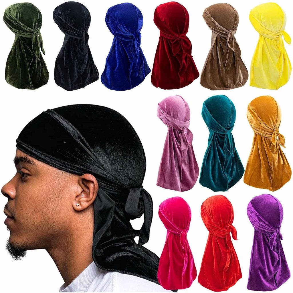 Custom Personalized Velvet Silky Premium Wave Durag