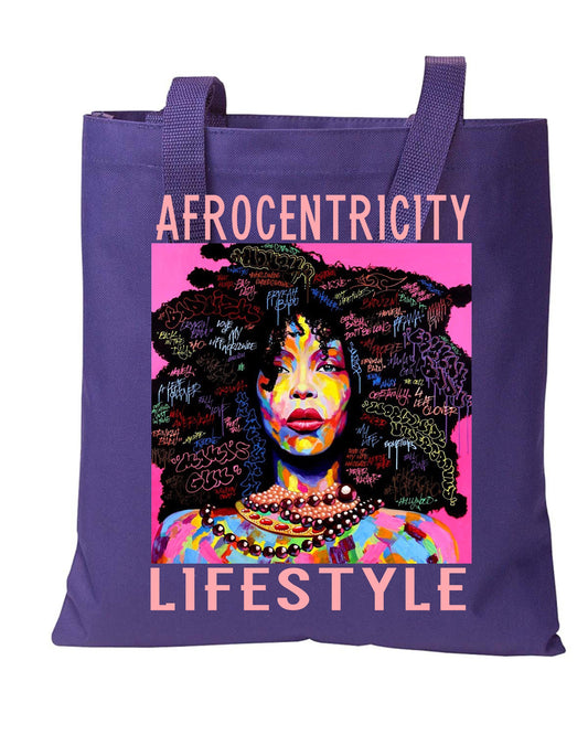 Erykah Badu Afrocentricity Lifestyle Tote Bag