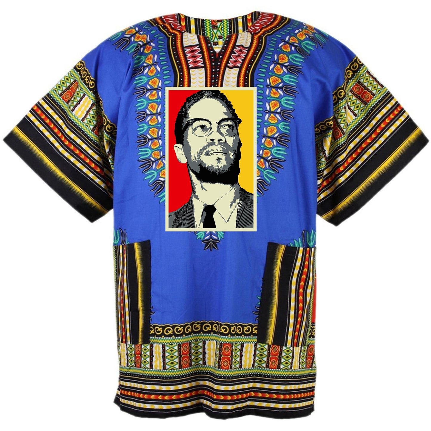 Malcolm X African Dashiki Shirt