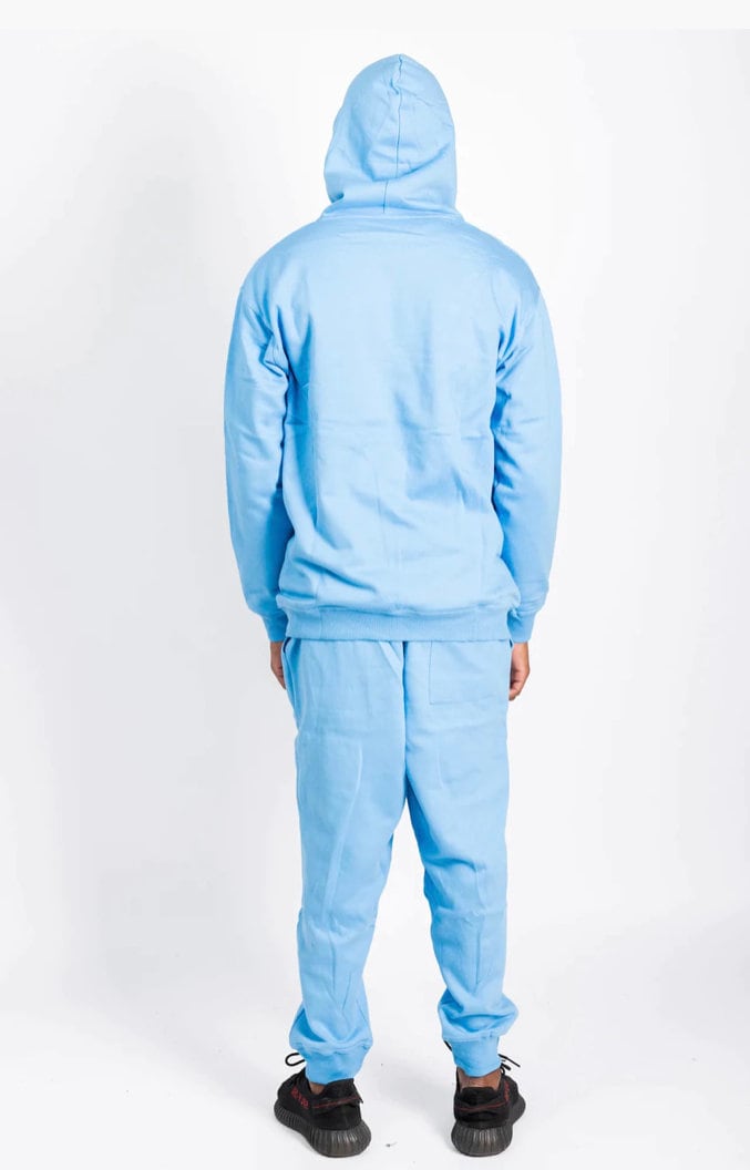 Sky Blue Hoodie & Joggers Unisex Sweatsuit