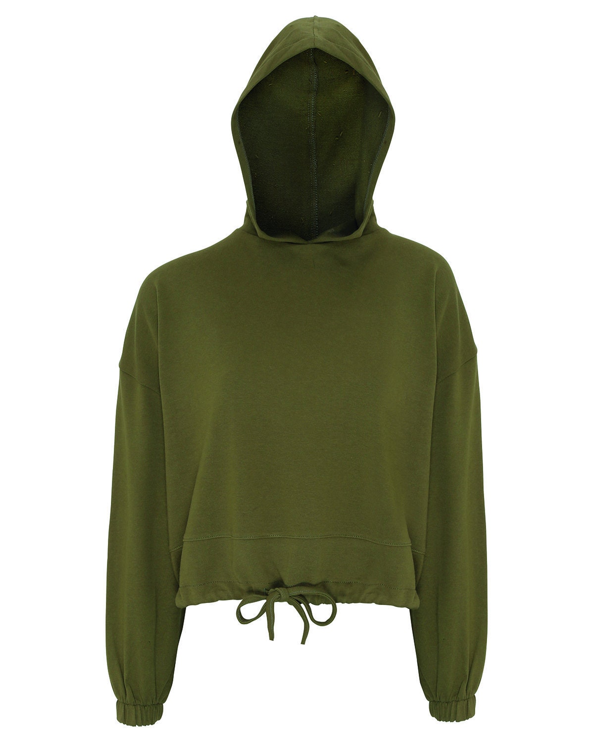 Customize Women Hoodies Cropped Top hoodie Long Sleeve Hoodie