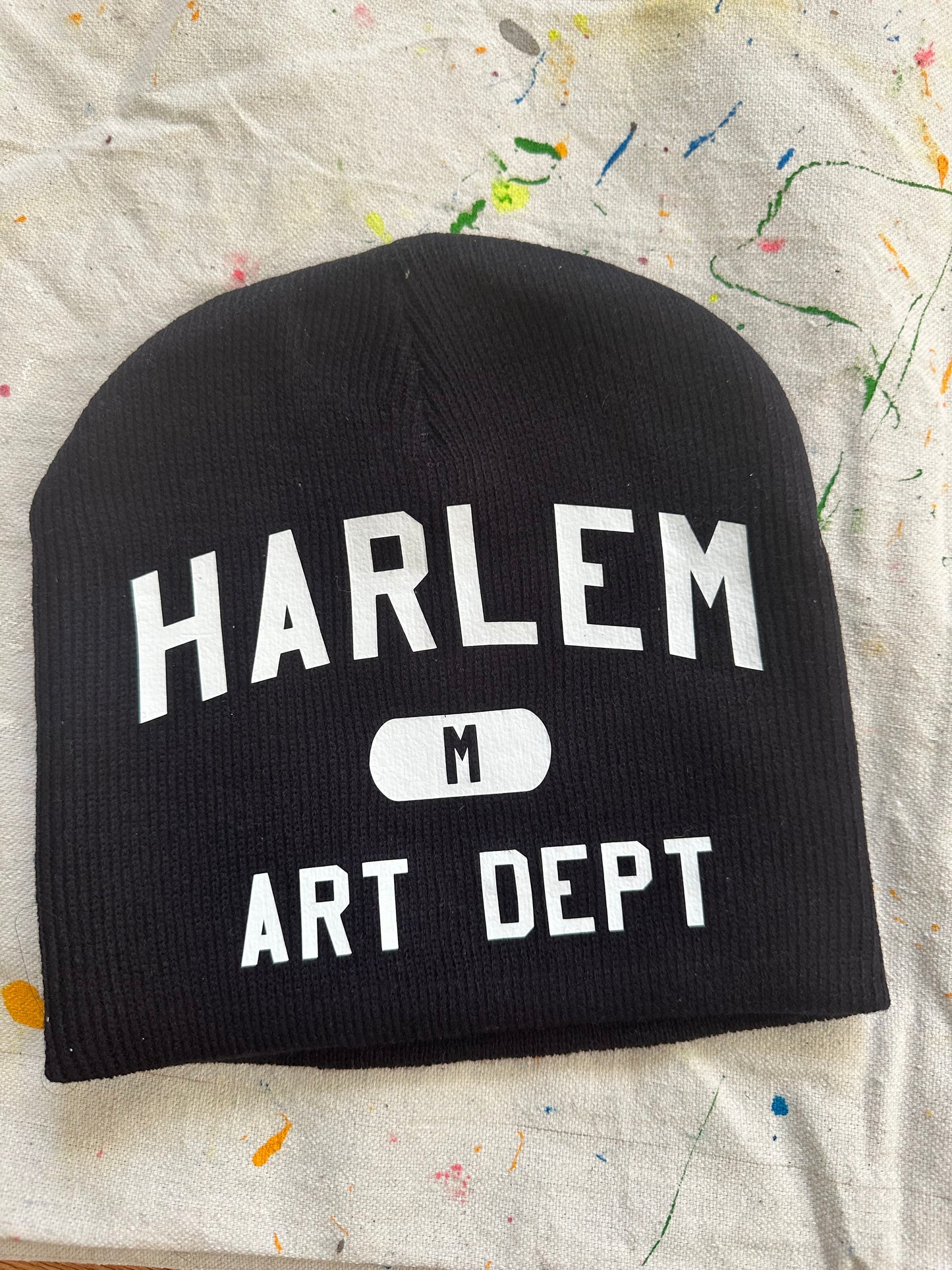 HARLEM ART DEPT beanie