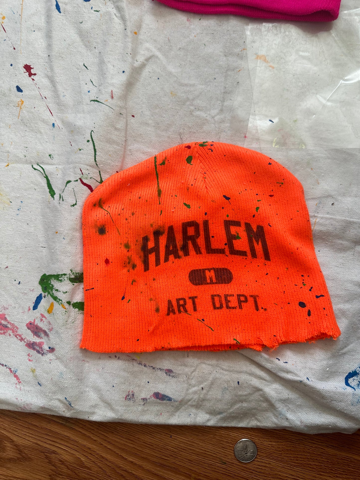 HARLEM ART DEPT beanie