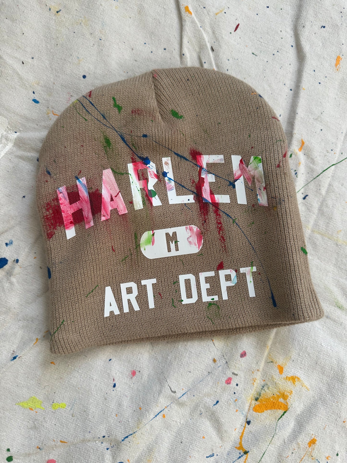 HARLEM ART DEPT beanie