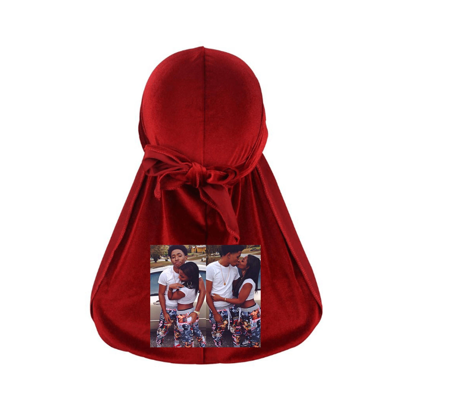 Velvet Silky Premium Wave Durag Custom Personalized