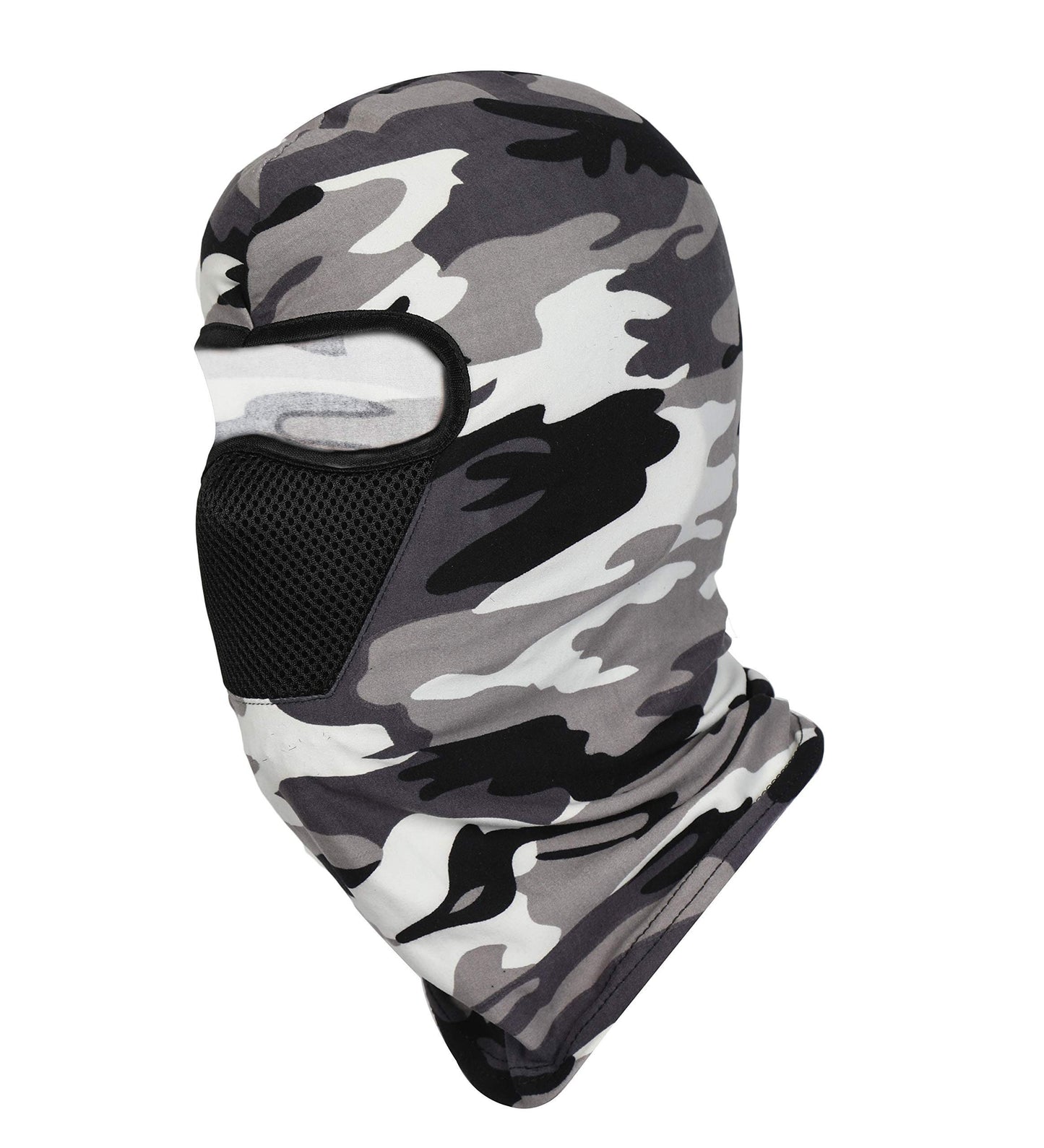 Camouflage Polyester Face Mask, Neck Warmer Ninja Mask