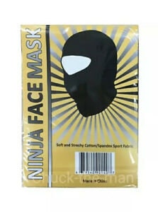 5 pack wholesale Black ninja mask face cover