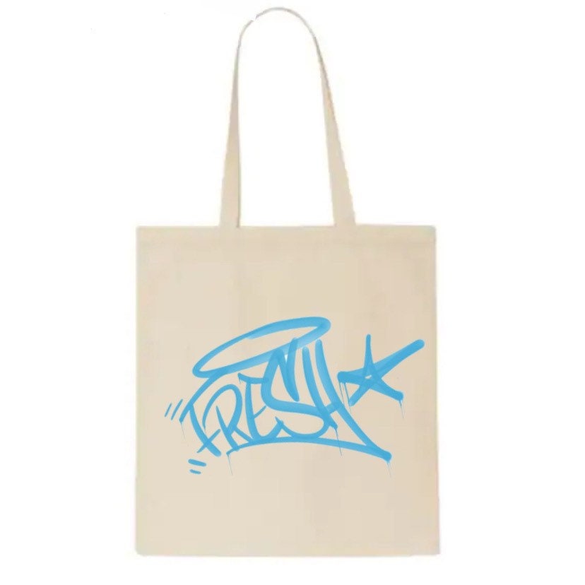 fresh blue | Tote bag