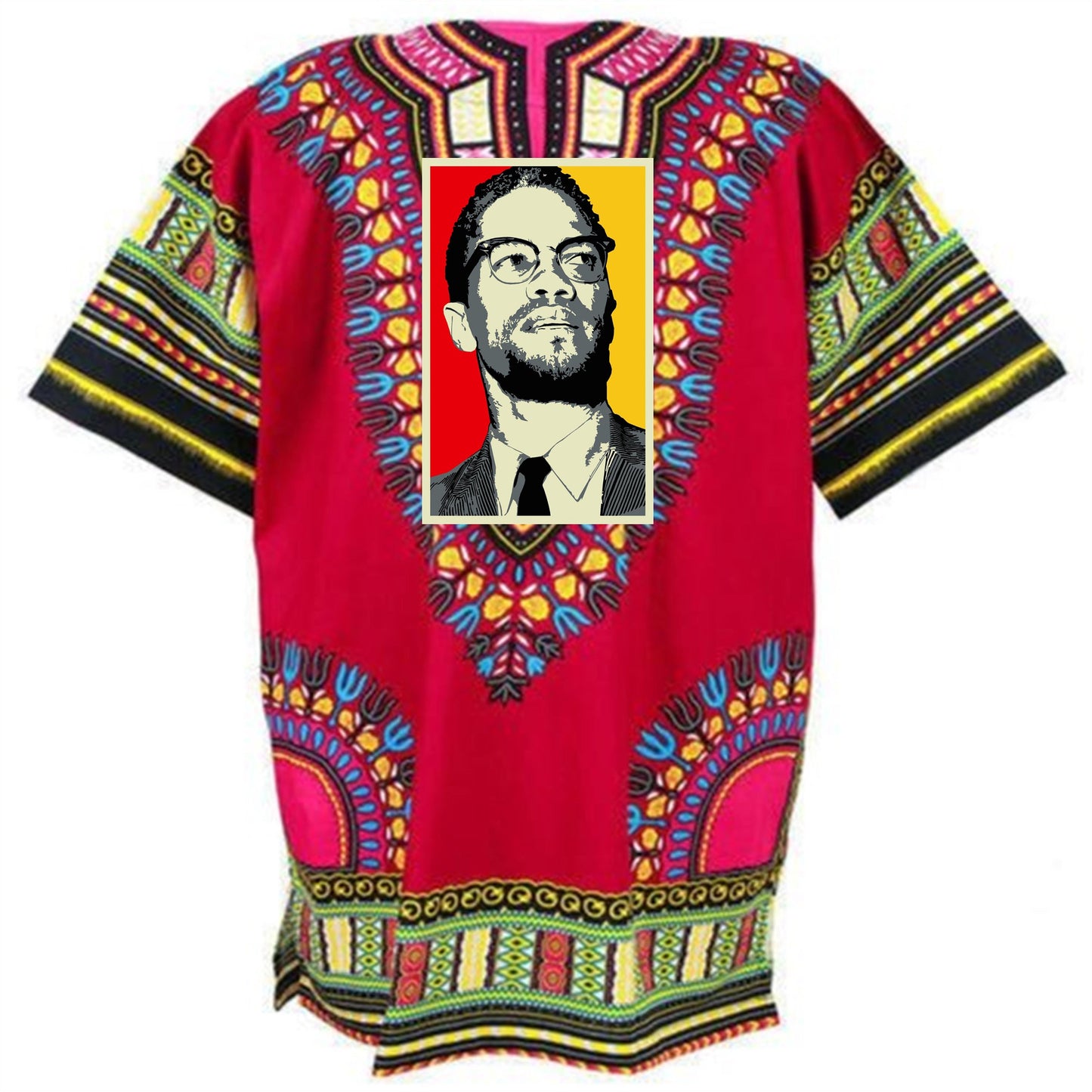 Malcolm X African Dashiki Shirt