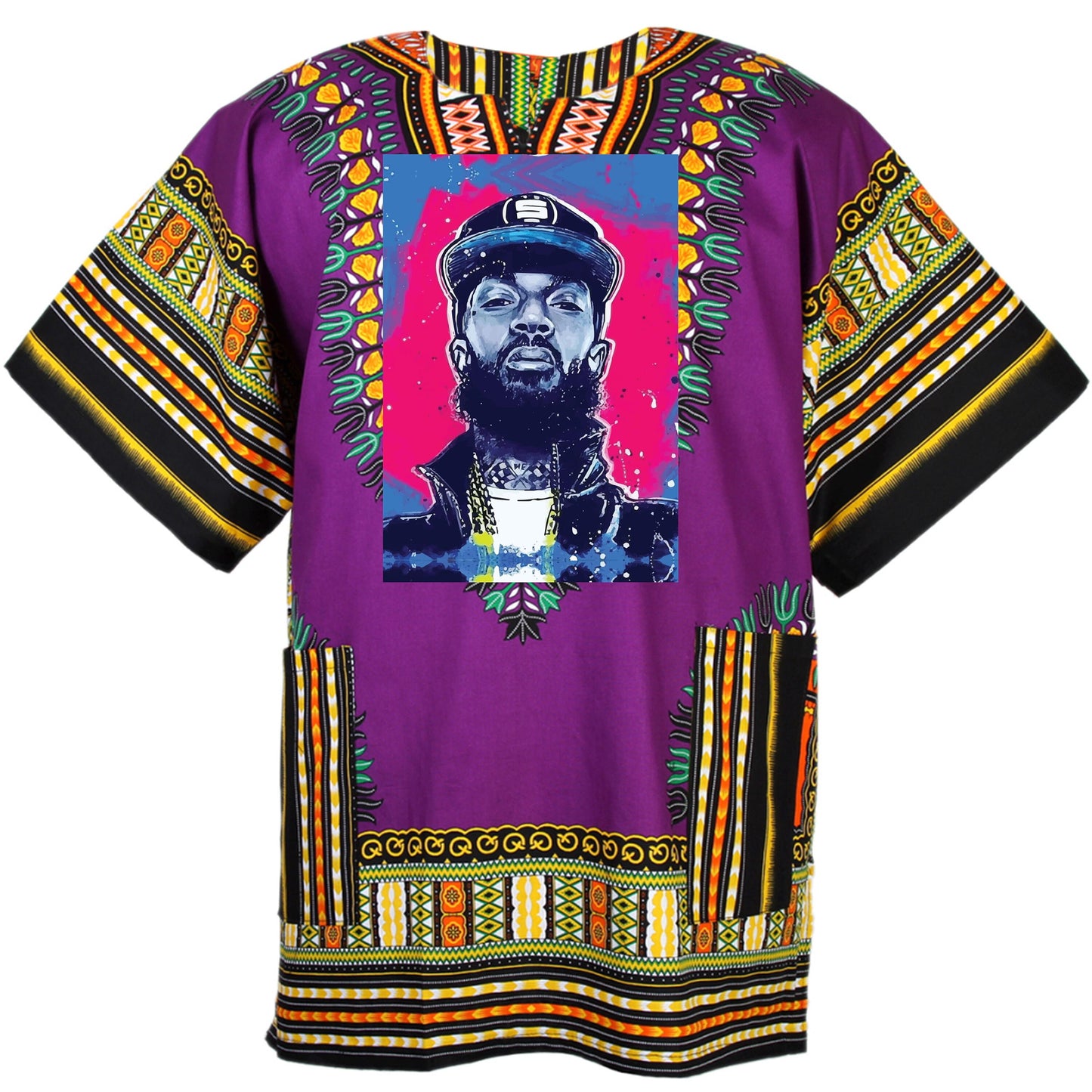 Nipsey Hussle Prolific Dashiki Shirt