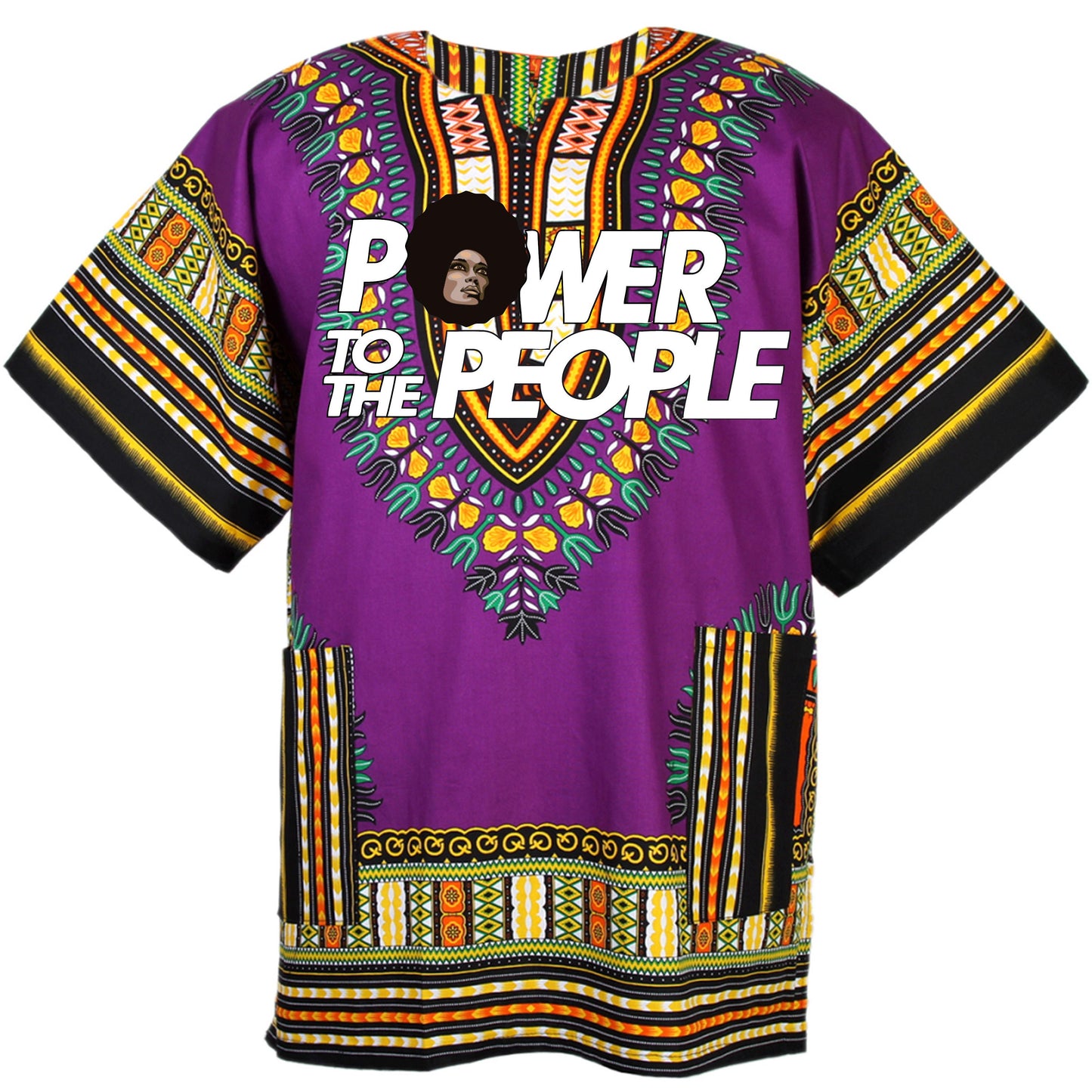 Angela Davis Black Panther Power To The People  African Dashiki Shirt