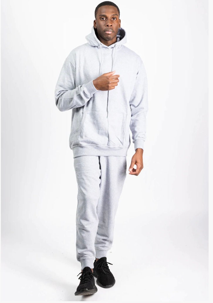 Gray Hoodie & Joggers Unisex Sweatsuit